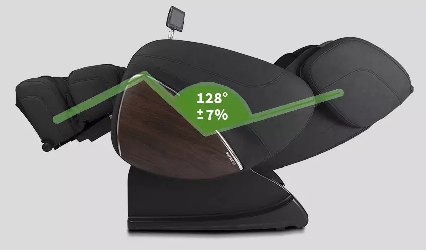 Position zéro gravité du fauteuil de massage Evasion 3D